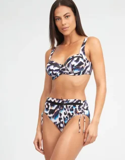 Alika Balcony Bikini Top - Animal