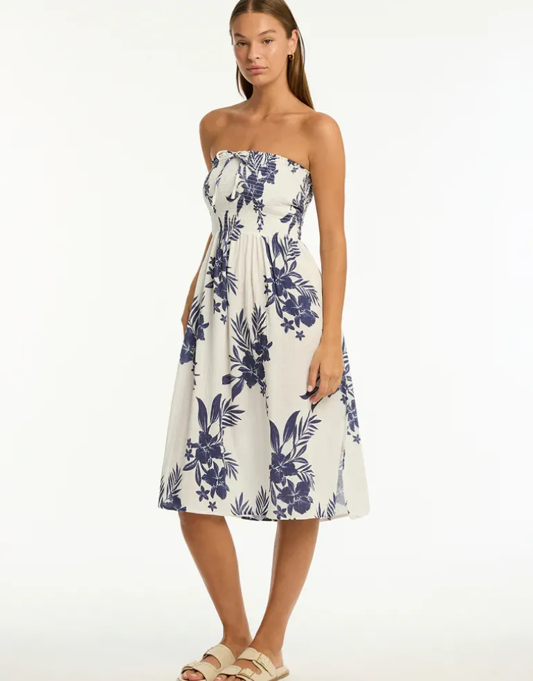Aloha Beach Skirt - White
