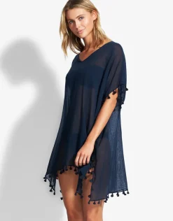 Amnesia Kaftan - Indigo