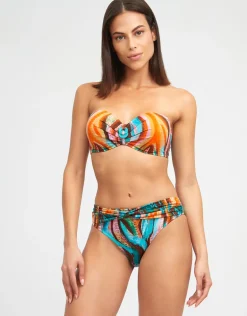 Aquarelle Bandeau Bikini Top
