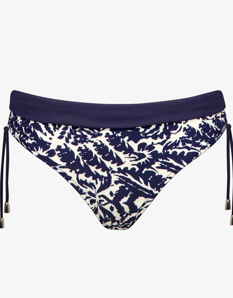 Arabesque Mood Adjustable Bikini Pant - Canvas Blue