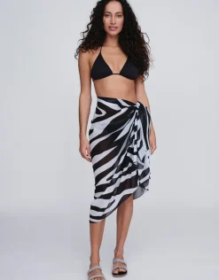 Bali Sarong - Black and White