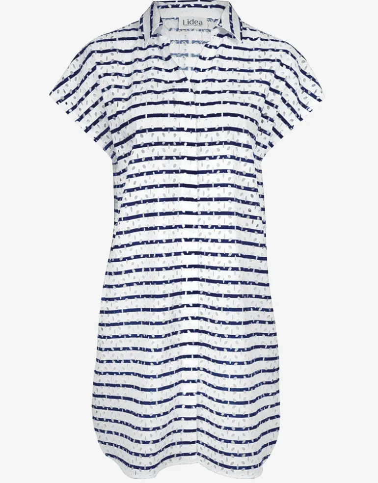 Bay Games Beach Shirt - Sea White