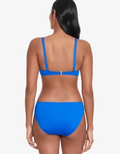 Beach Club Solids Ring OTS Bikini Top - Royal Blue