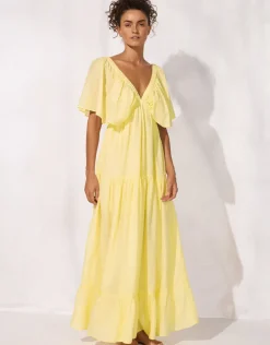 Beach Dress - Celestial Yellow