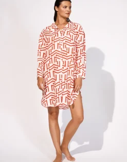 Beach Shirt - White Flame