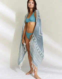 Beach Towel - Seaside Blue