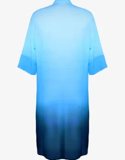 Brasil Beach Shirt - Blue Ombre