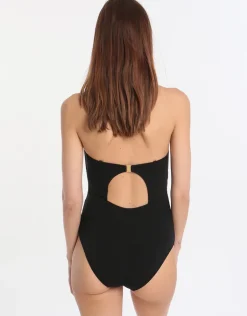 Classique Bandeau One Piece - Black White