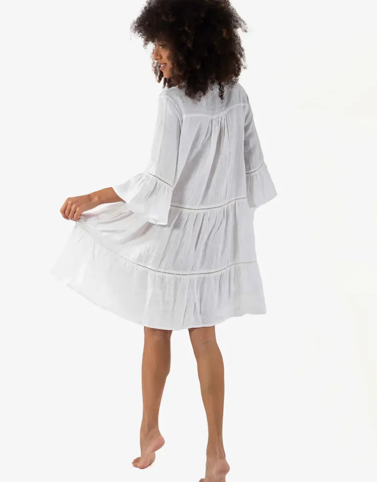 Dalia Dress - White