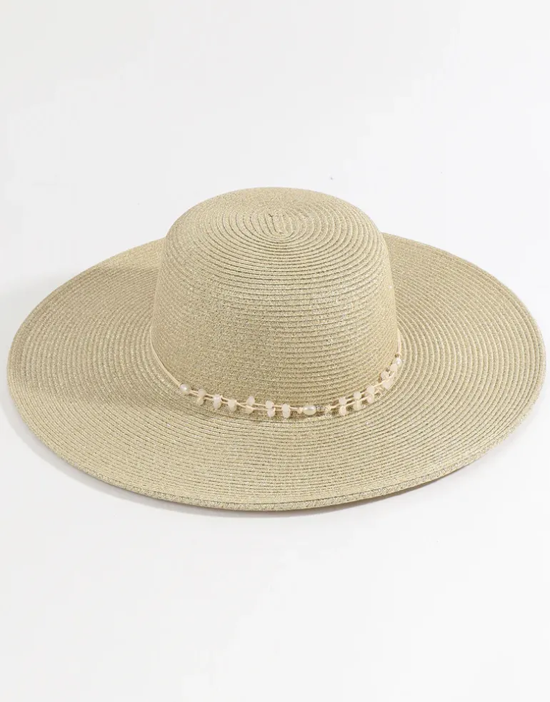 Diana Hat - Metallic Gold