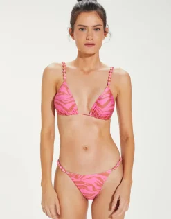 Diani Beads Brazilian Bikini Pant - Pink