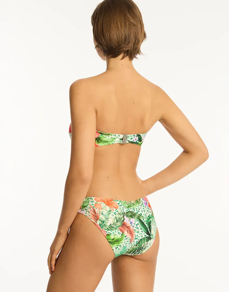 Dolce Twist Bandeau Bikini Top - Print
