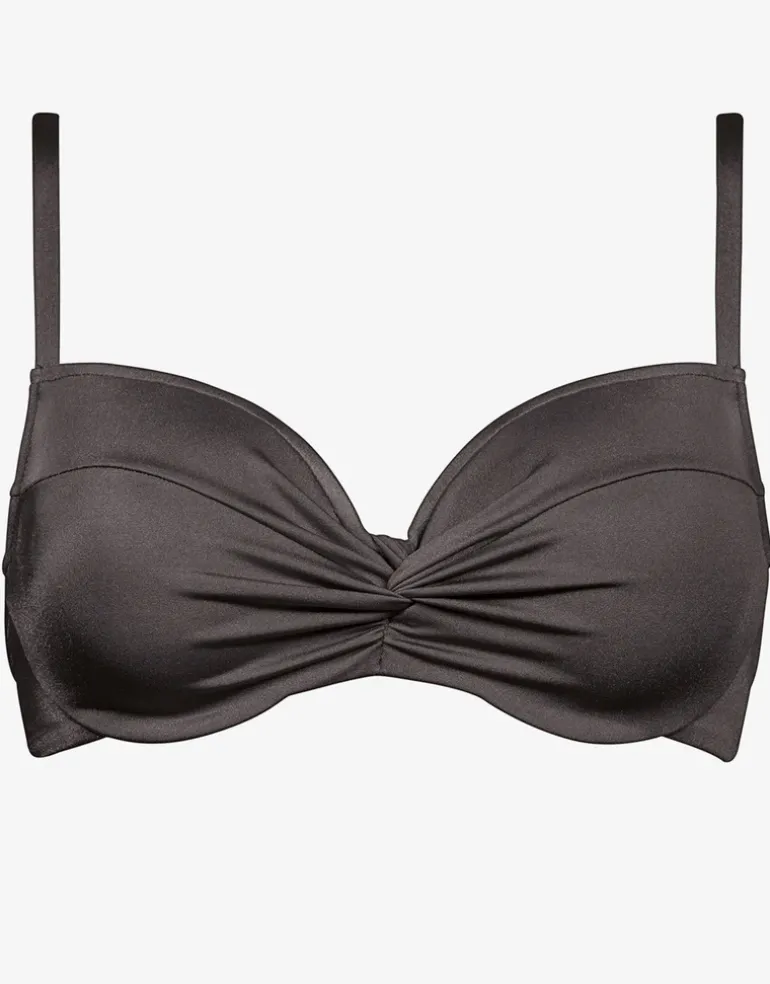 Elevation Underwired Bikini Top - Satin Zinc