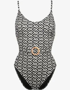 Ethno Craft Swimsuit - Black Canvas