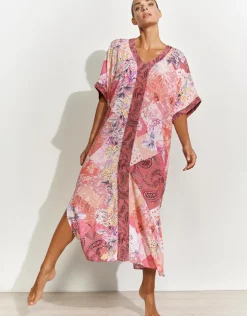 Euphoria Maxi Kaftan - Rose Infusion
