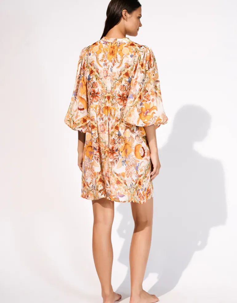 Exuberance Mini Beach Dress - Solar