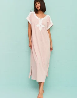 Gaia Beach Kaftan - Nude
