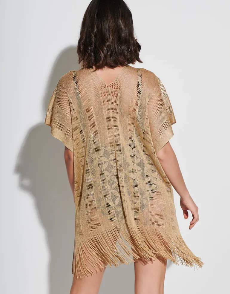 Guayana Metallic Tunic - Gold