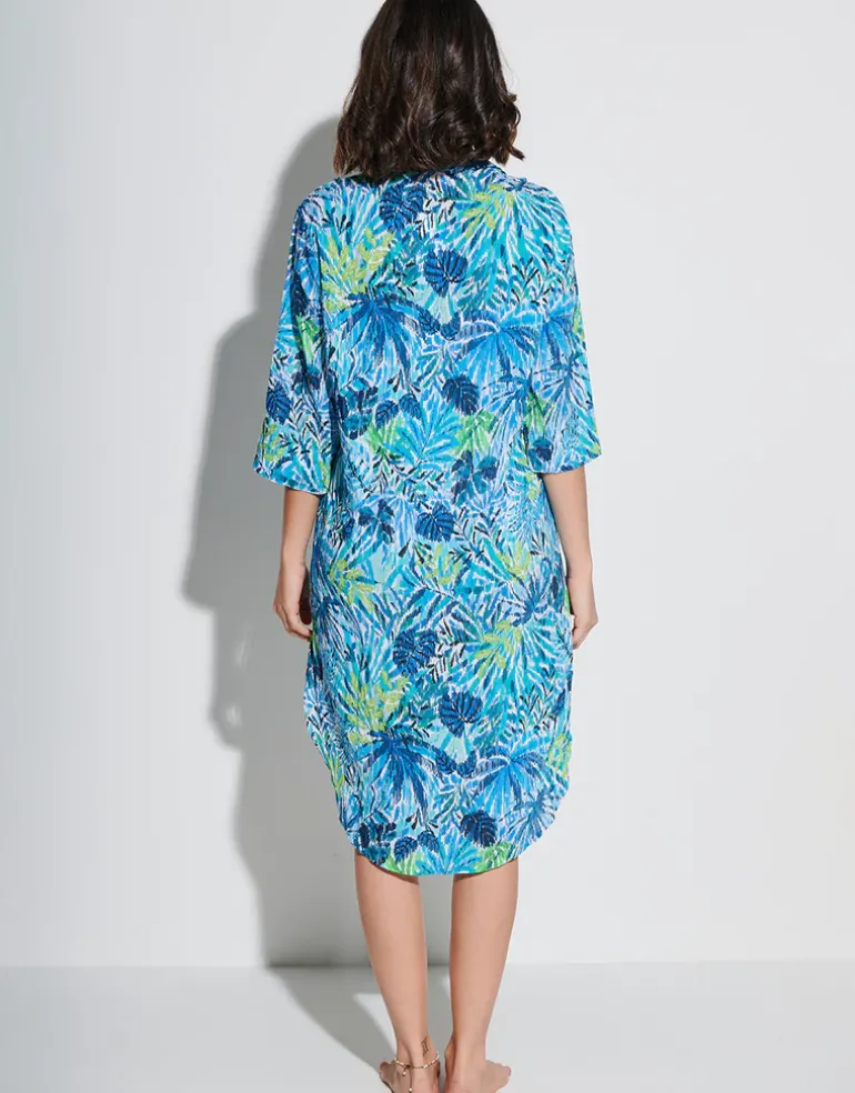 Haiti Beach Tunic - Turquoise