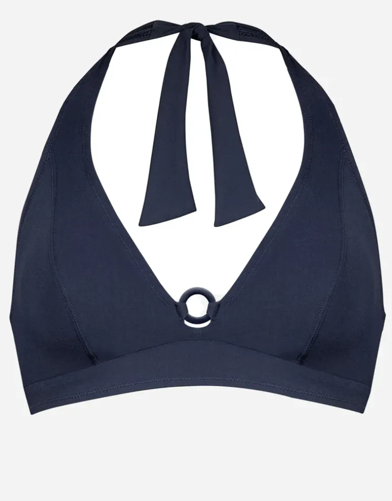 Harmony Moulded Halter Bikini Top - Lazuli
