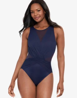 Illusionist Palma Swimsuit - Midnight