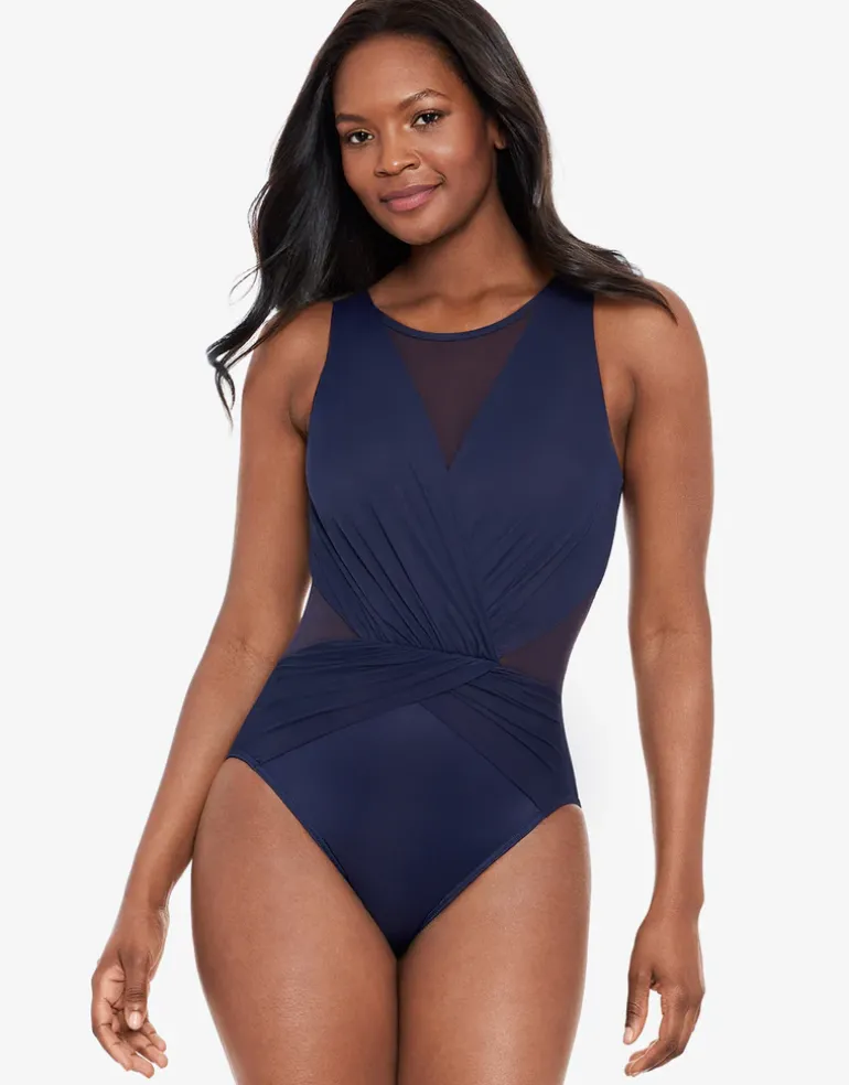 Illusionist Palma Swimsuit - Midnight
