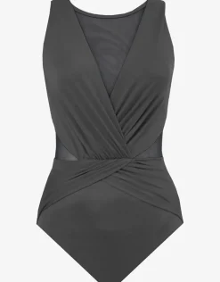 Illusionist Palma Swimsuit - Black