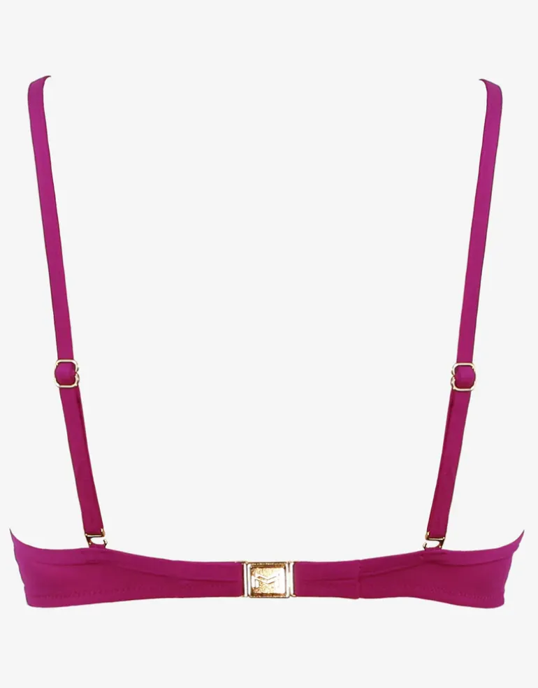 Impact Moulded Bikini Top - Berry Glaze