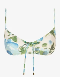Isles Solstice Crop Bikini Top - Watercolour