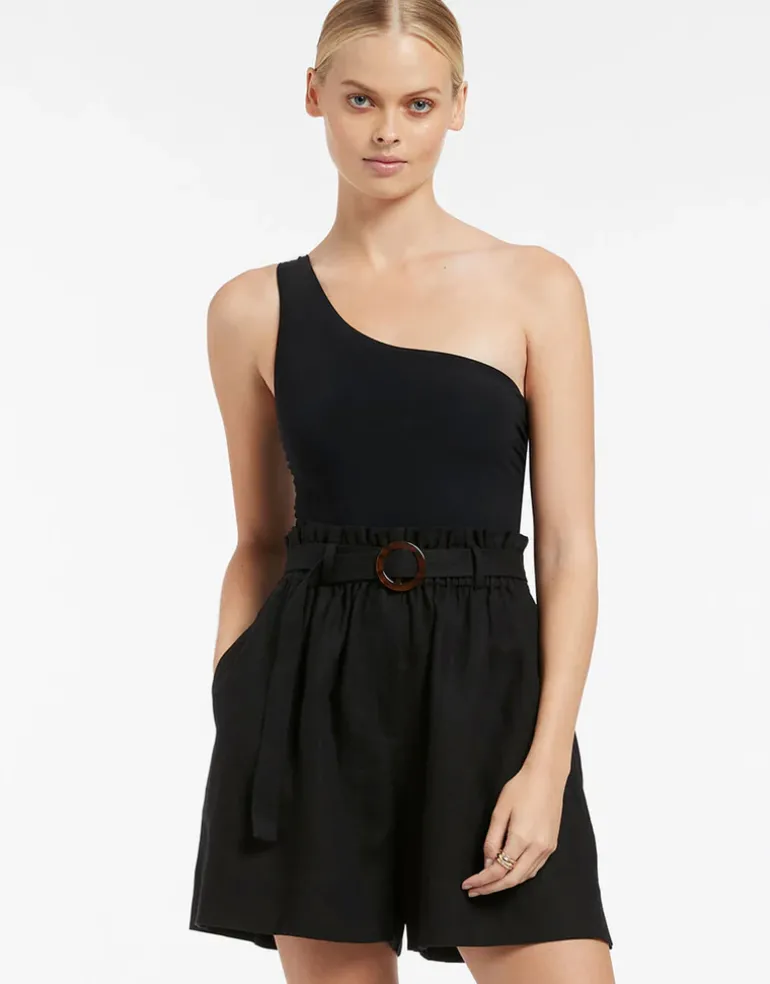 Jetset High Waist Short - Black
