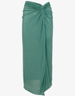 Karen Midi Skirt - Seaglass
