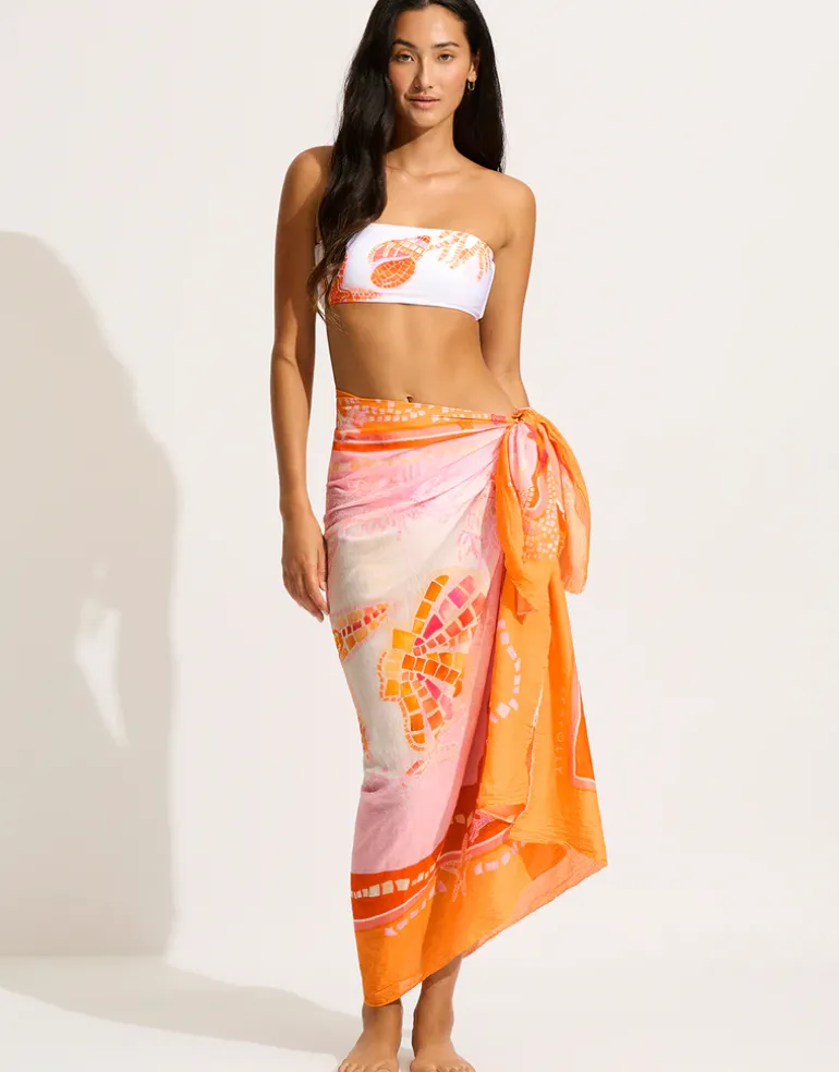 La Mer Sarong - White