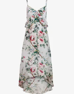 Liaison Maxi Dress - Silver Rose
