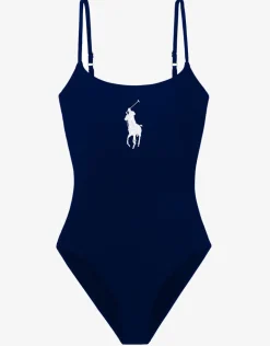Logo Icons Kennedy Swimsuit - Navy