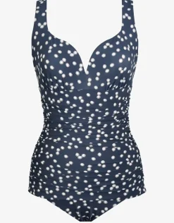 Luminaire Cherie Swimsuit - Navy Spot