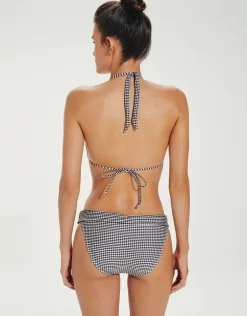 Lupita Bia Tube Bikini Pant - Black Check