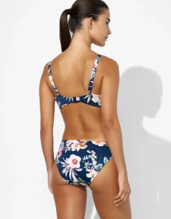 Lush Delight Bikini Pant - Hibiscus Indigo