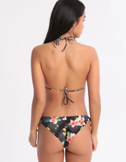 Mandalay Mino Tri Bikini Top - Black