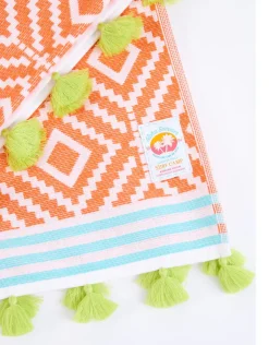 Marbella Nancy Towel - Orange