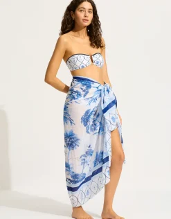 Marbella Sarong - White