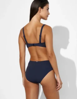 Marine Mindset High Waist Bikini Pant - Skipper Blue