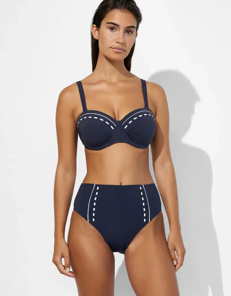 Marine Mindset Underwired Bikini Top - Skipper Blue