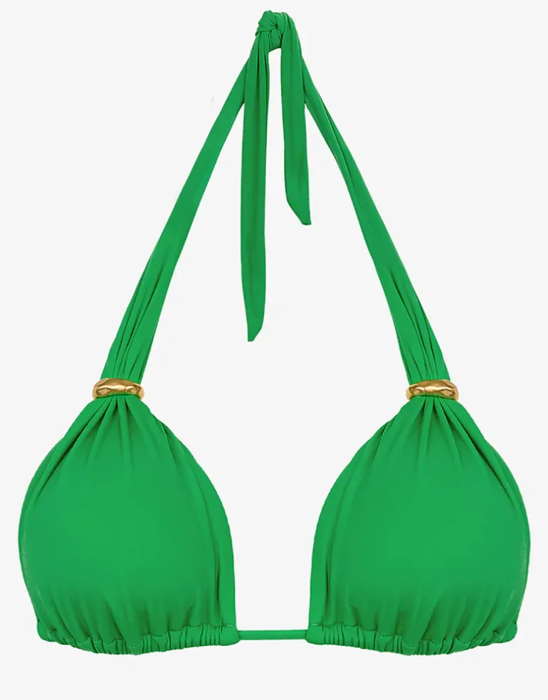 Meadow Bia Tube Bikini Top - Green