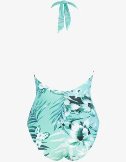 Mentha Halter Swimsuit - Green