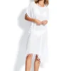 Midi Amnesia Kaftan - White