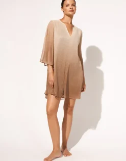 Ombre Metallic Tunic - Earth Gradient