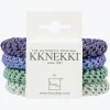 Original Hair Tie Bundle - Green and Purple Glitter