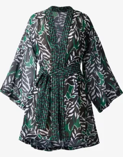 Palma Verde Kimono - Green