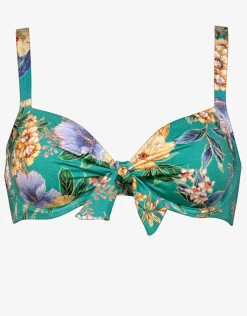 Pineapple Sea Underwired Bikini Top - Tropical Breeze